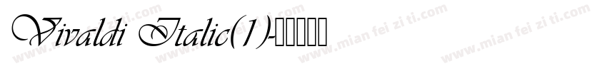 Vivaldi Italic(1)字体转换